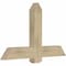 Ekena Millwork Eugene Rough Sawn Timber Gable Bracket, Douglas Fir, 48"W x 30"H x 4"D x 6"F, 15/12 Pitch GBW048X30X0406EUG00RDF - alternate 2